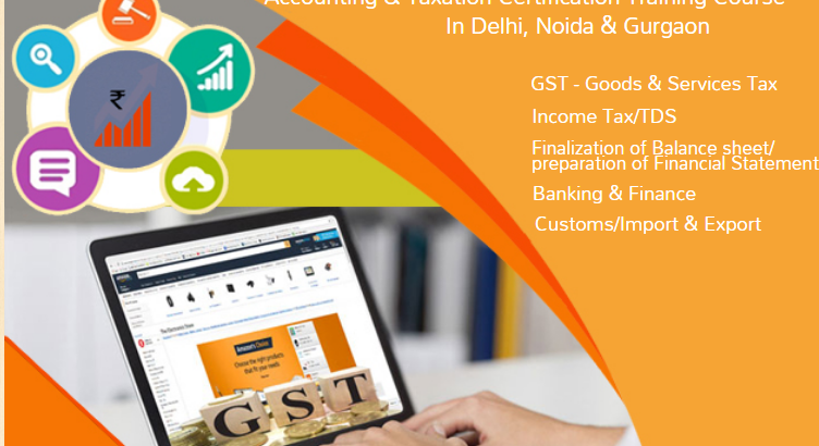 GST Certification Course in Delhi, 110034 100% Job